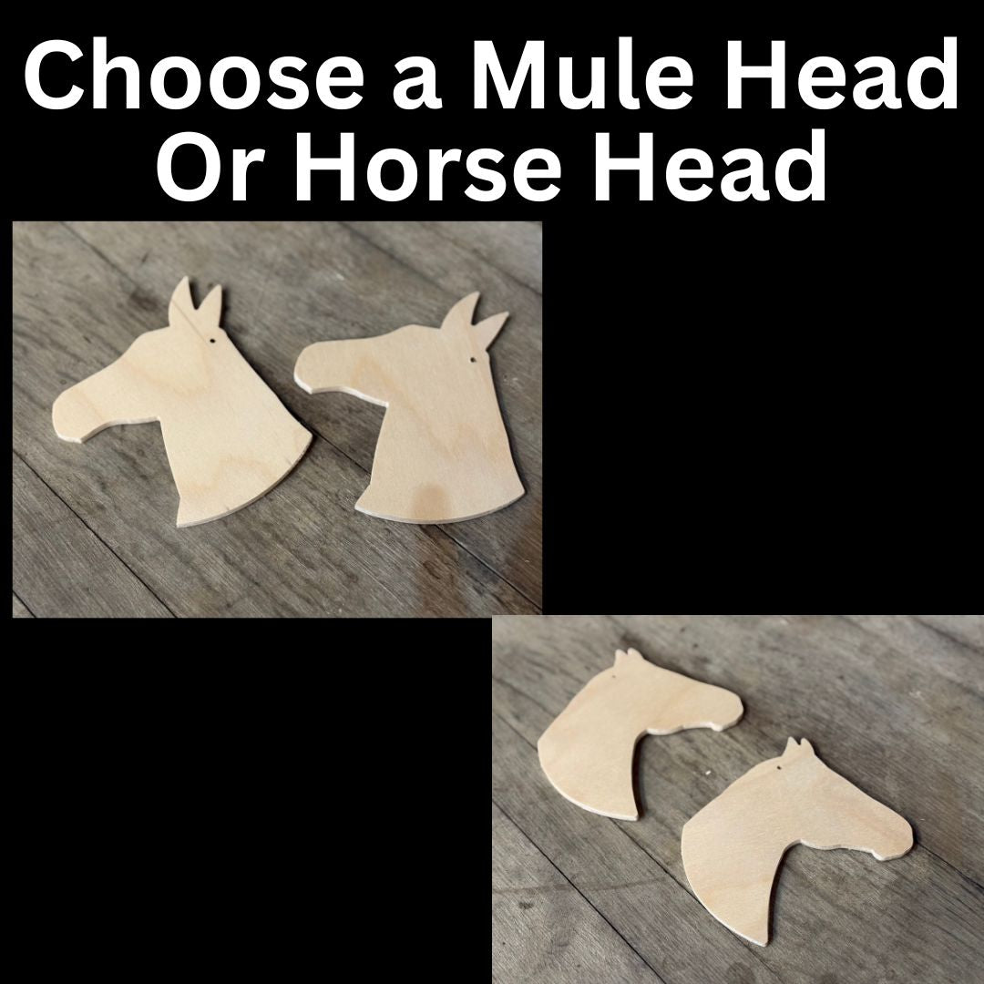 DIY Equine Ornament Kit – Custom Keepsake Craft