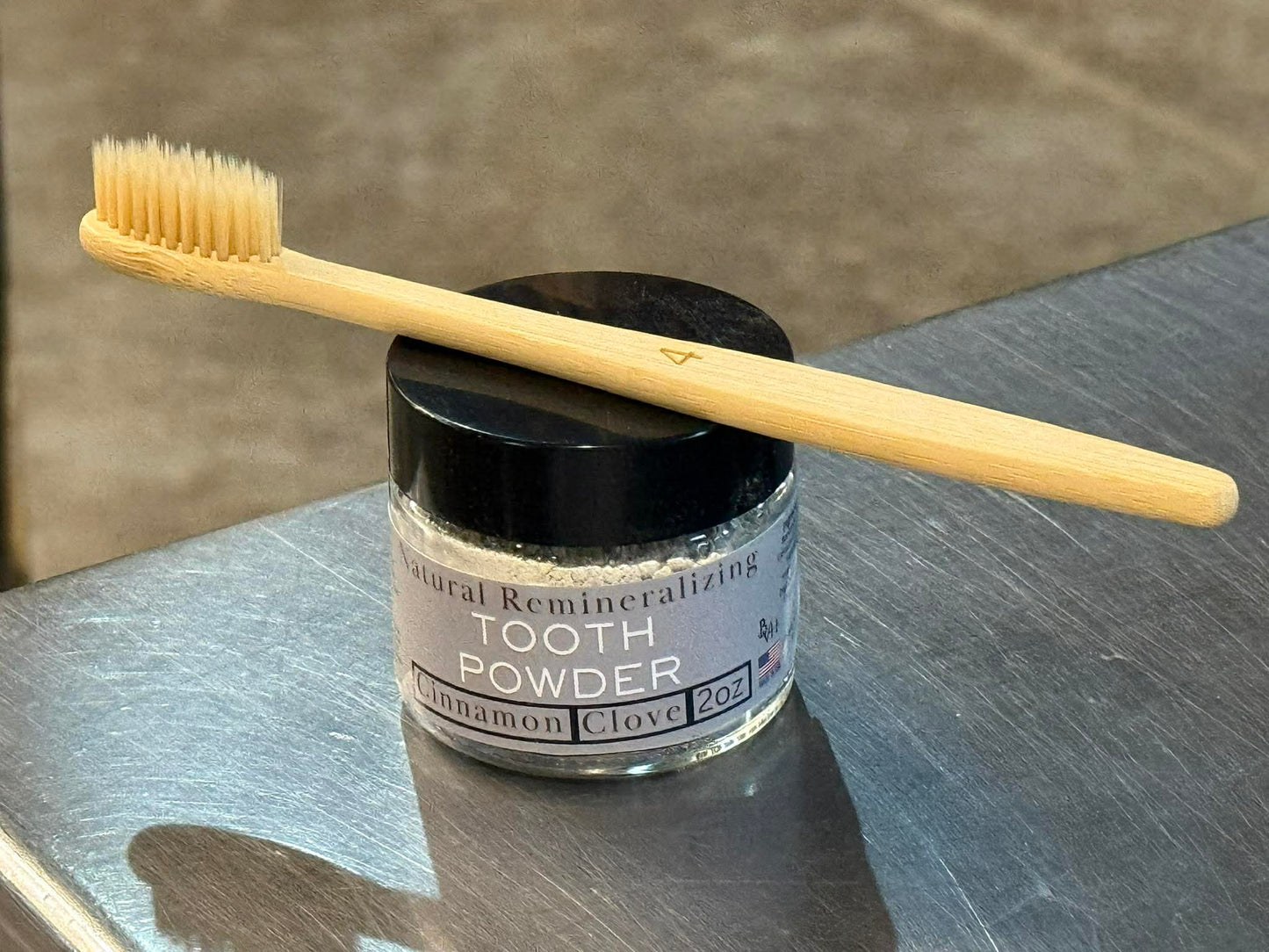 Tooth Remineralizing Powder:  Cinnamon & Clove