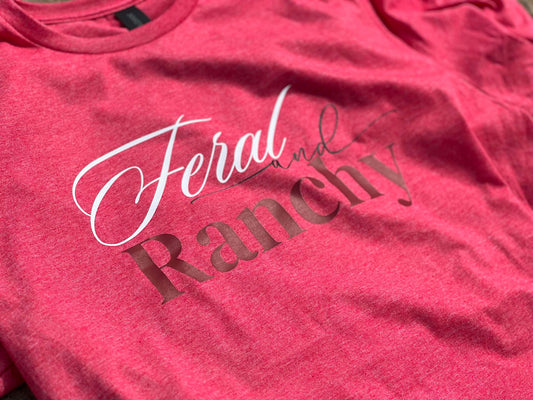 Feral and Ranchy-Heather Red