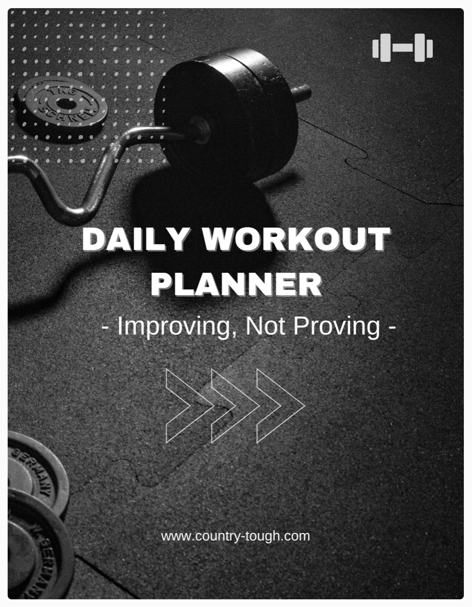 Spiral Bound Daily Workout Planner