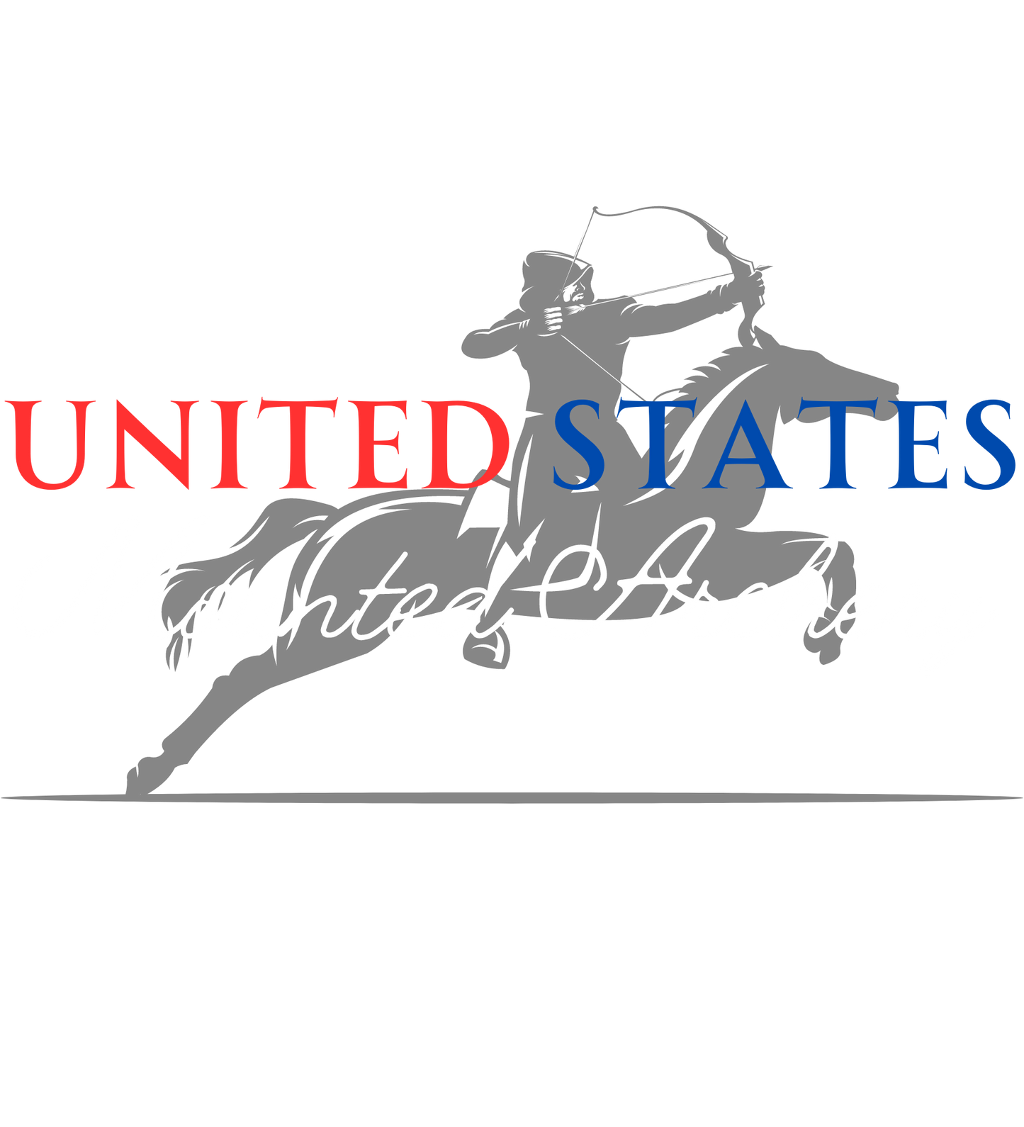 United States Mounted Archery with Grey Mounted Archery Shadow