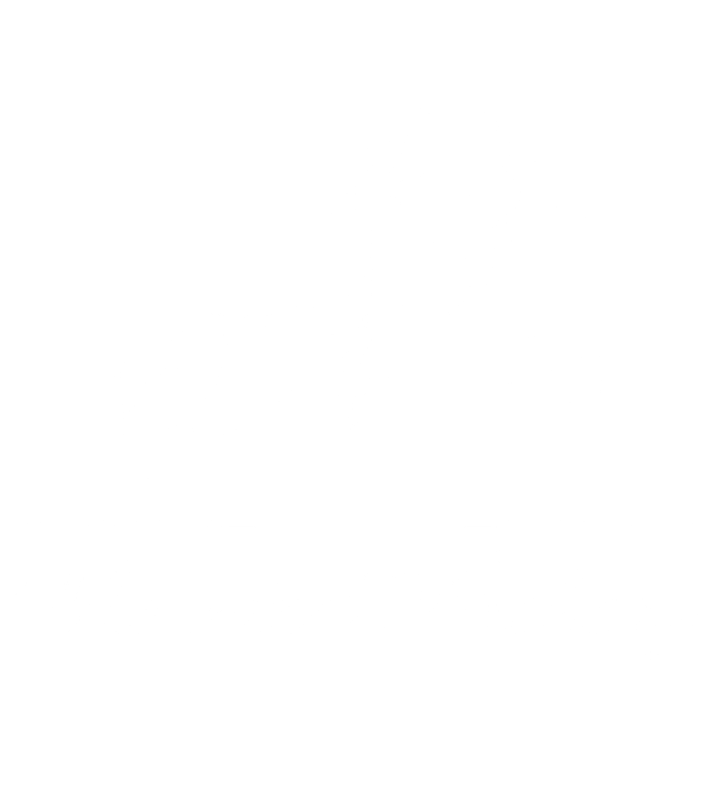 Mounted Archery White Silhouette: Heather Navy