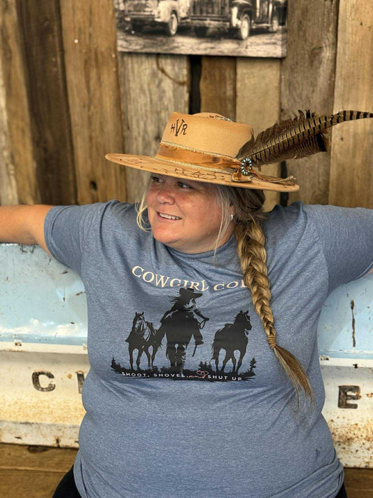 Cowgirl Code:  Shoot, Shovel, and Shut Up-Heather Indigo